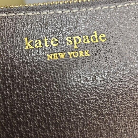 Kate Spade Brown Leather Shoulder Bag Medium - Picture 8 of 10